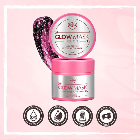 the beauty co Glitter Glow Mask